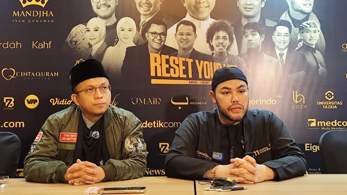 Ustaz Fatih Karim & Iivan Gunawan (Igun) di Ritz Carlton, Pasific Place, Jakarta Selatan, Minggu (12/7/2026)