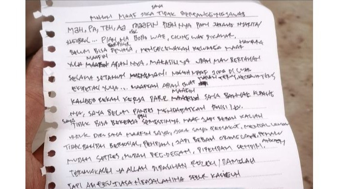 Siapa Kepala SPPG Ditemukan Tewas di Lantai 12 Area Parkir Mal Bandung? Ini Identitas Sosoknya
            - galeri foto