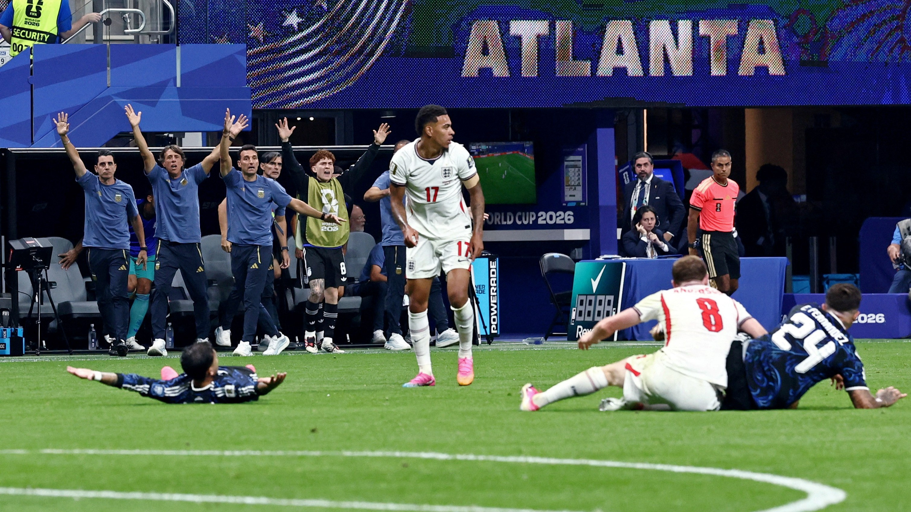 Semifinal Piala Dunia 2026, Inggris vs Argentina