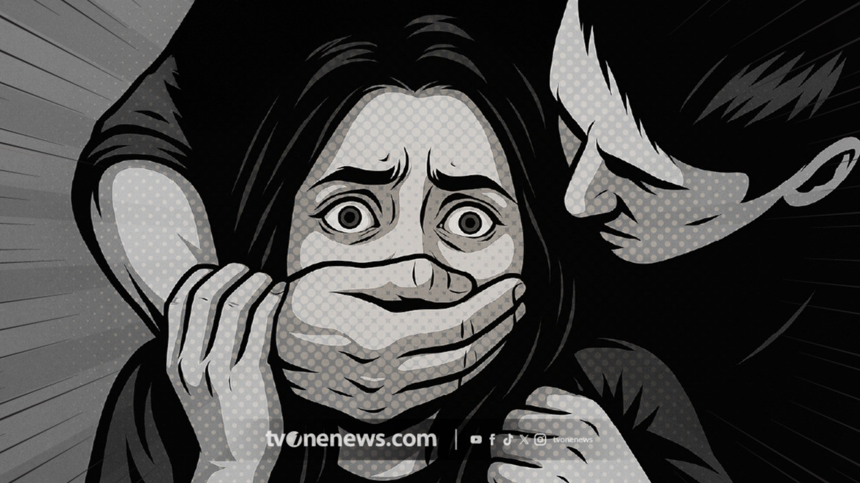 Ilustrasi kekerasan seksual terhadap wanita