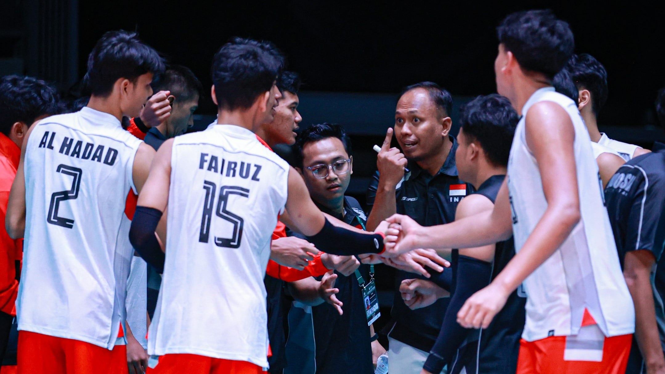 Pemain Timnas Voli Indonesia U-18 di AVC Boys  U-18 Championship 2026