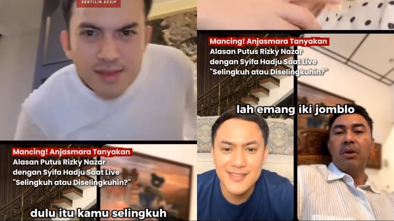 Anjasmara diduga sindir hubungan masa lalu Rizky Nazar dengan Syifa Hadju