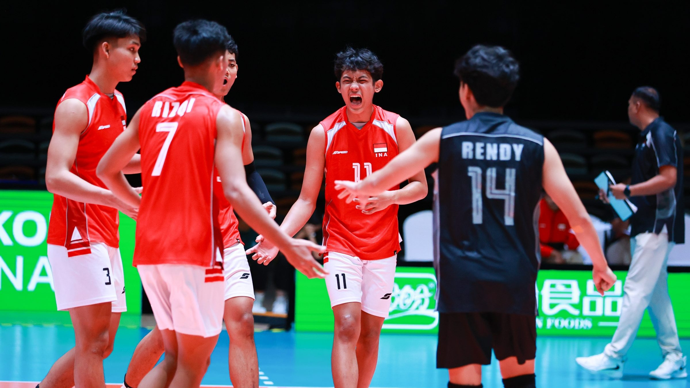 Pemain Timnas Voli Indonesia U-18