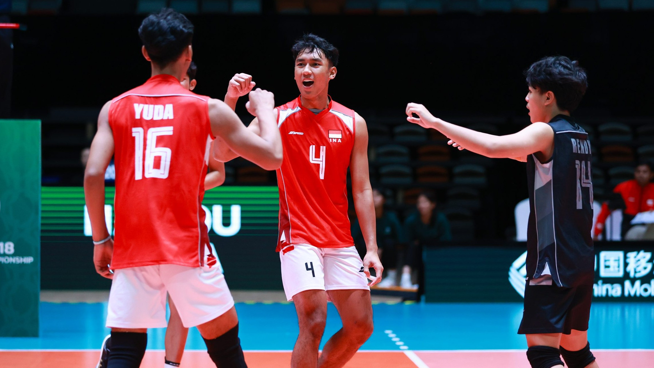 Pemain Timnas Voli Indonesia U-18