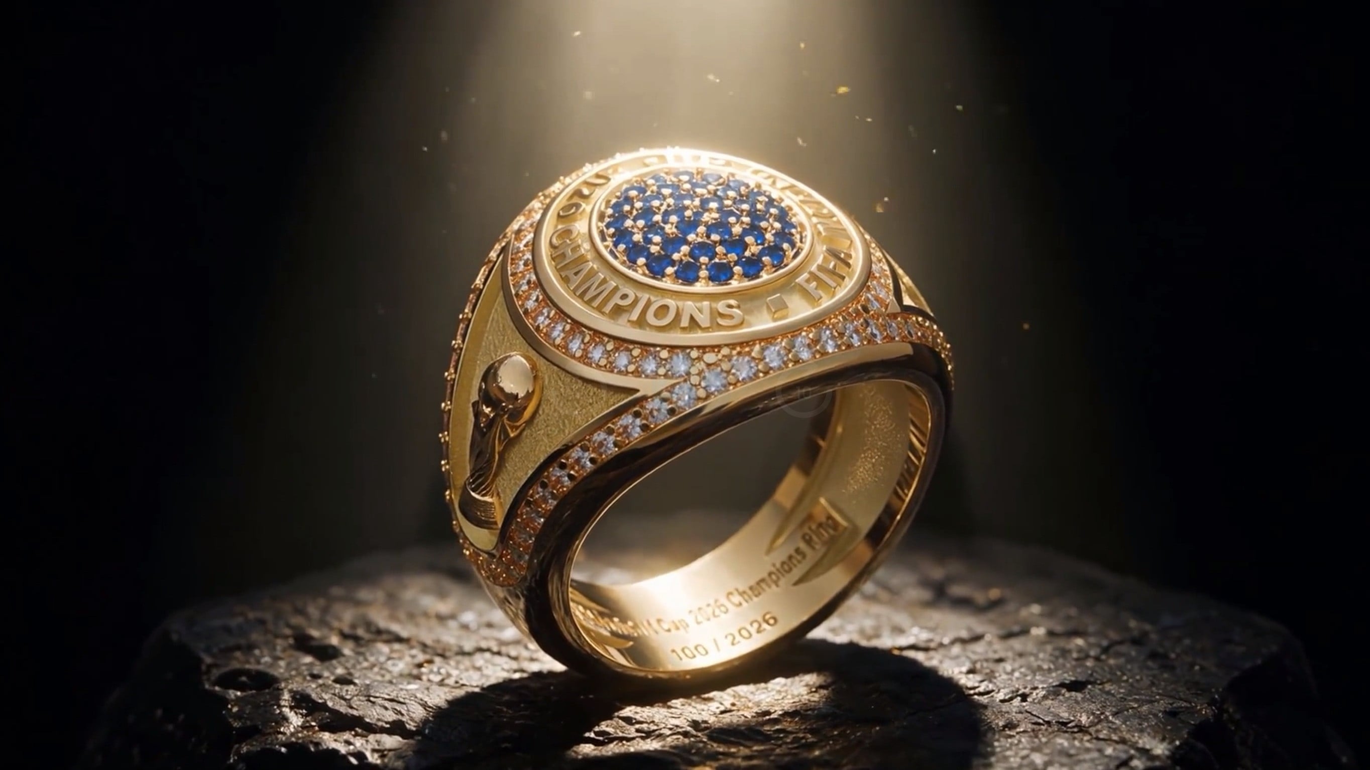 Championship rings untuk pemenang Piala Dunia 2026