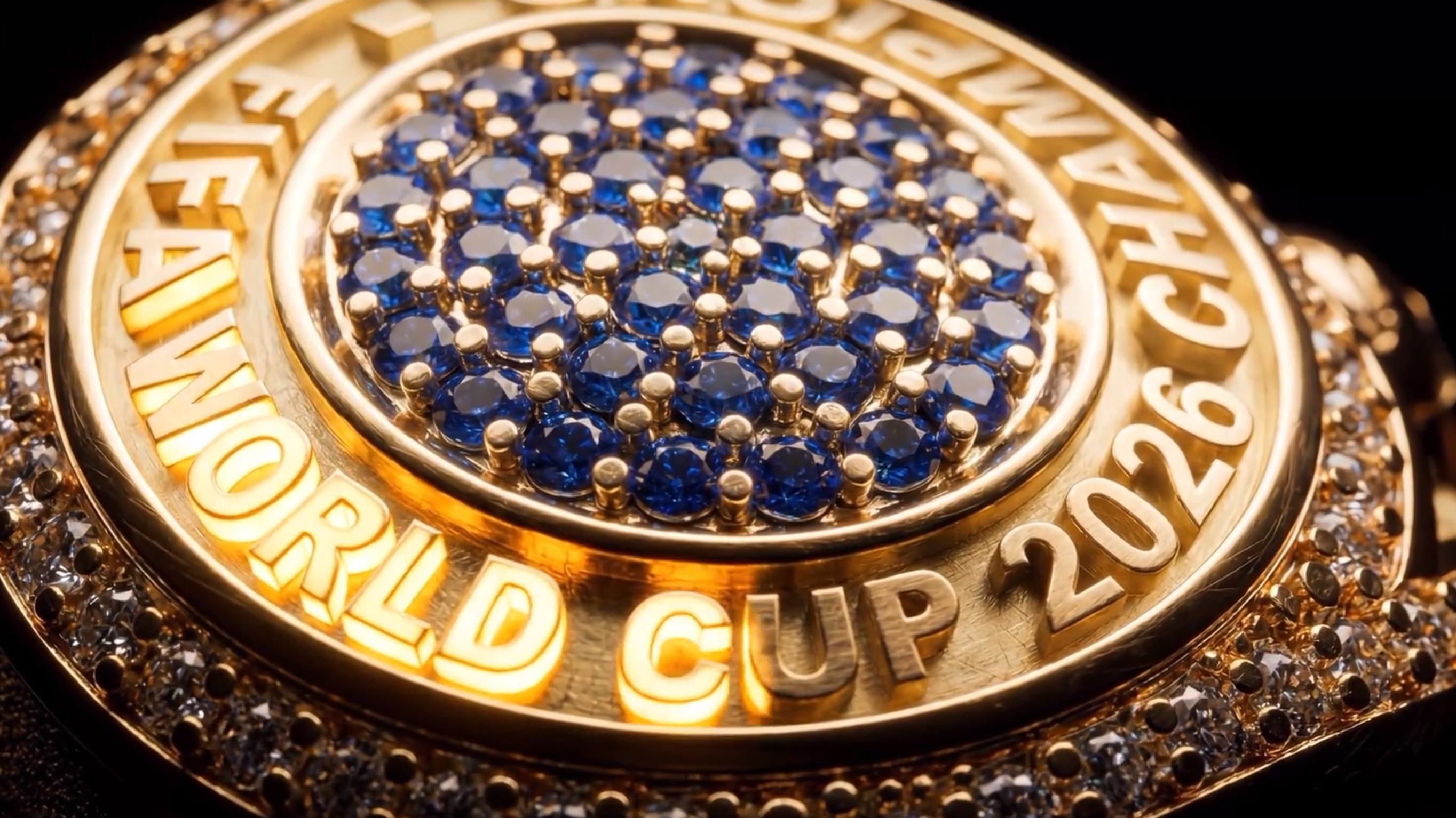 Detail championship rings untuk pemenang Piala Dunia 2026