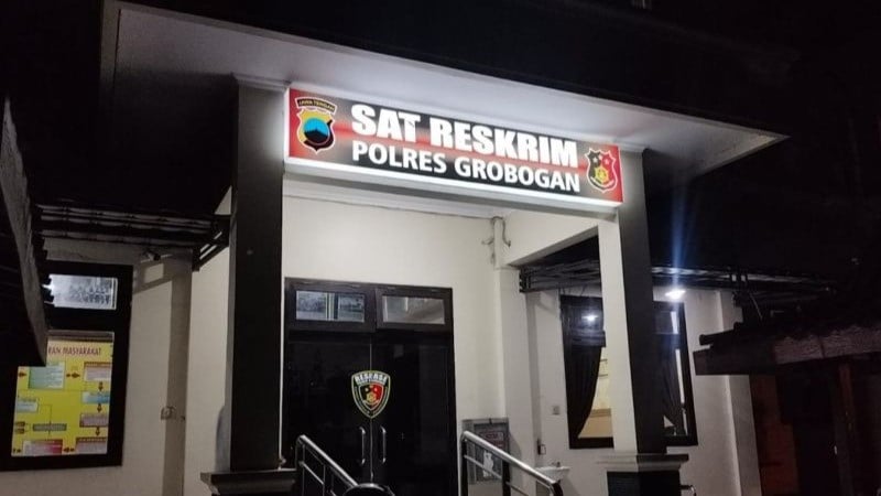 Satreskrim Polres Grobogan, Jawa Tengah.