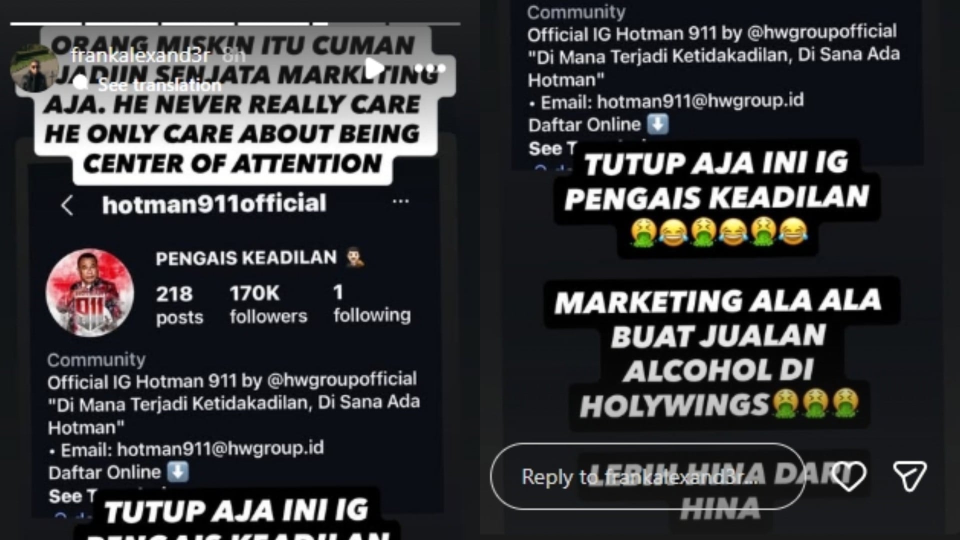 Putra Sulung Hotman Paris Kecewa Berat usai Ayahnya Jadi Pengacara Febrie Jampidsus: Halah Kebanyakan Pencitraan
            - galeri foto