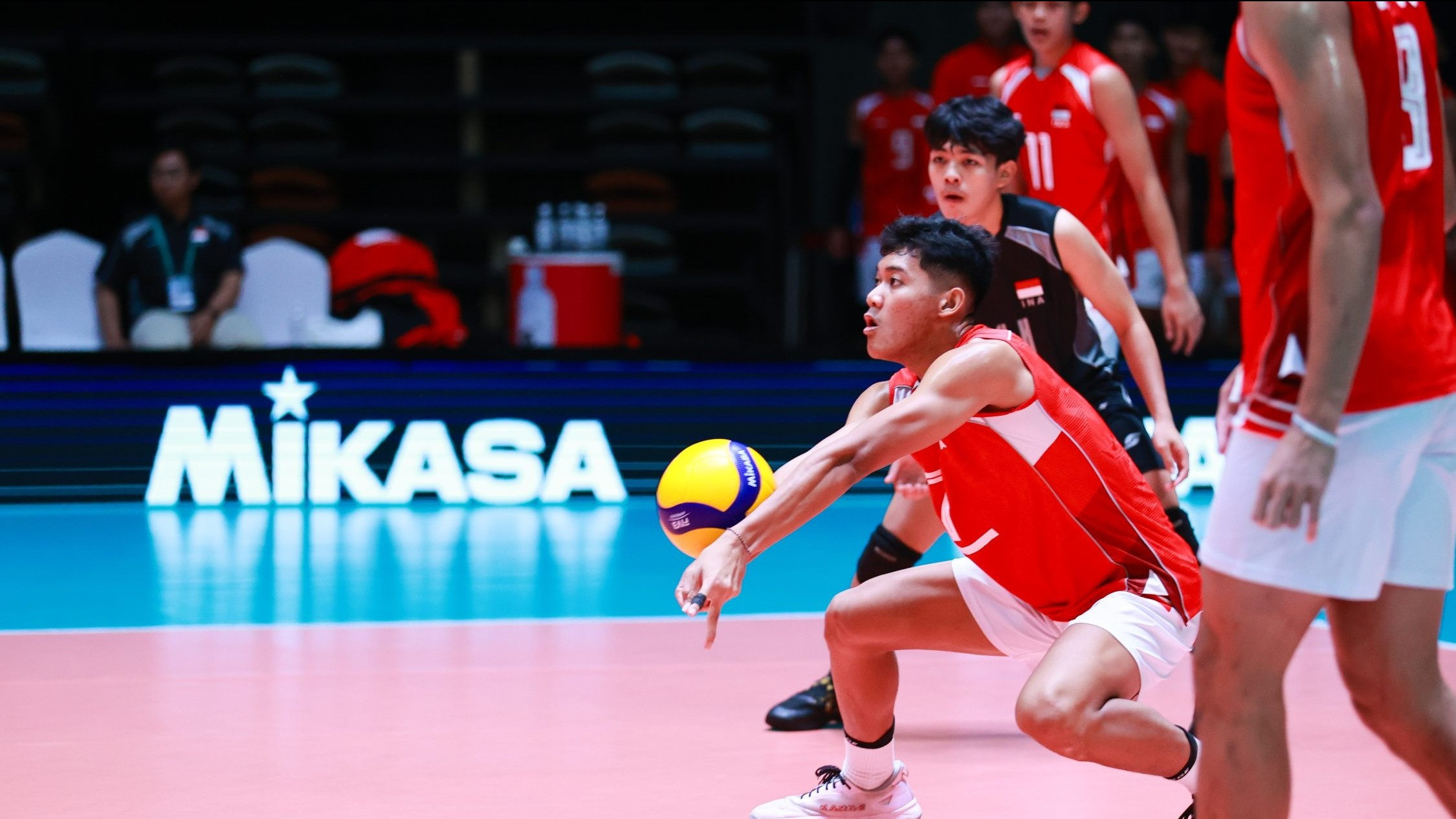 Pemain Timnas Voli Indonesia U-18