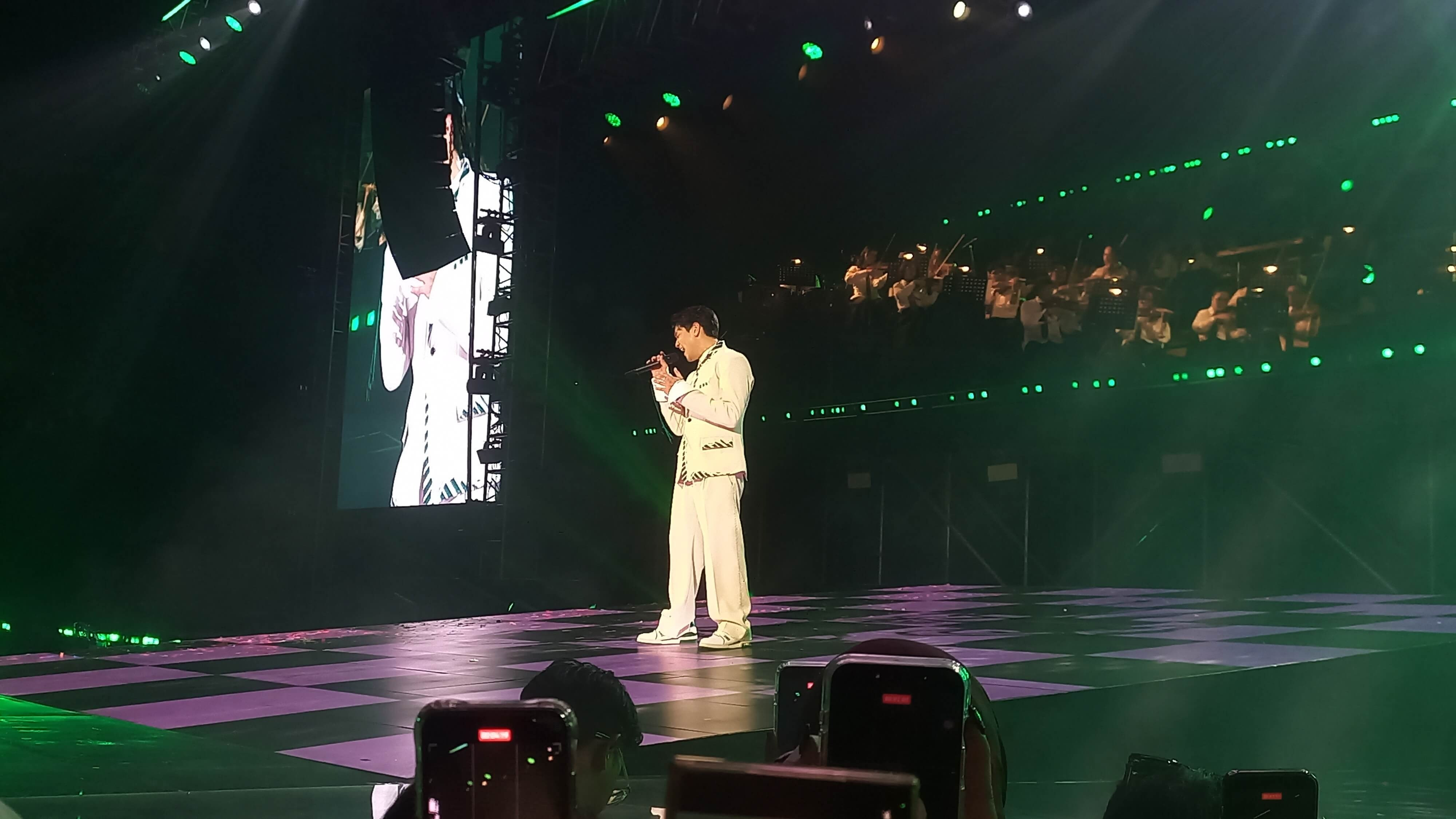 Afgan dalam konsernya yang bertajuk 