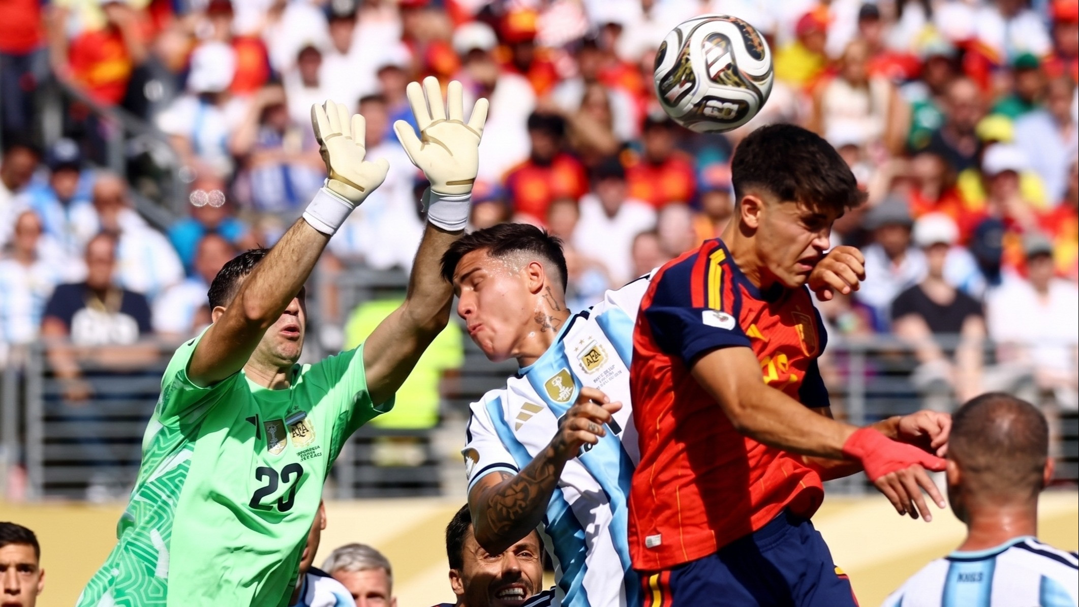 Spanyol vs Argentina di final Piala Dunia 2026, Senin (20/7/2026) dini hari WIB.