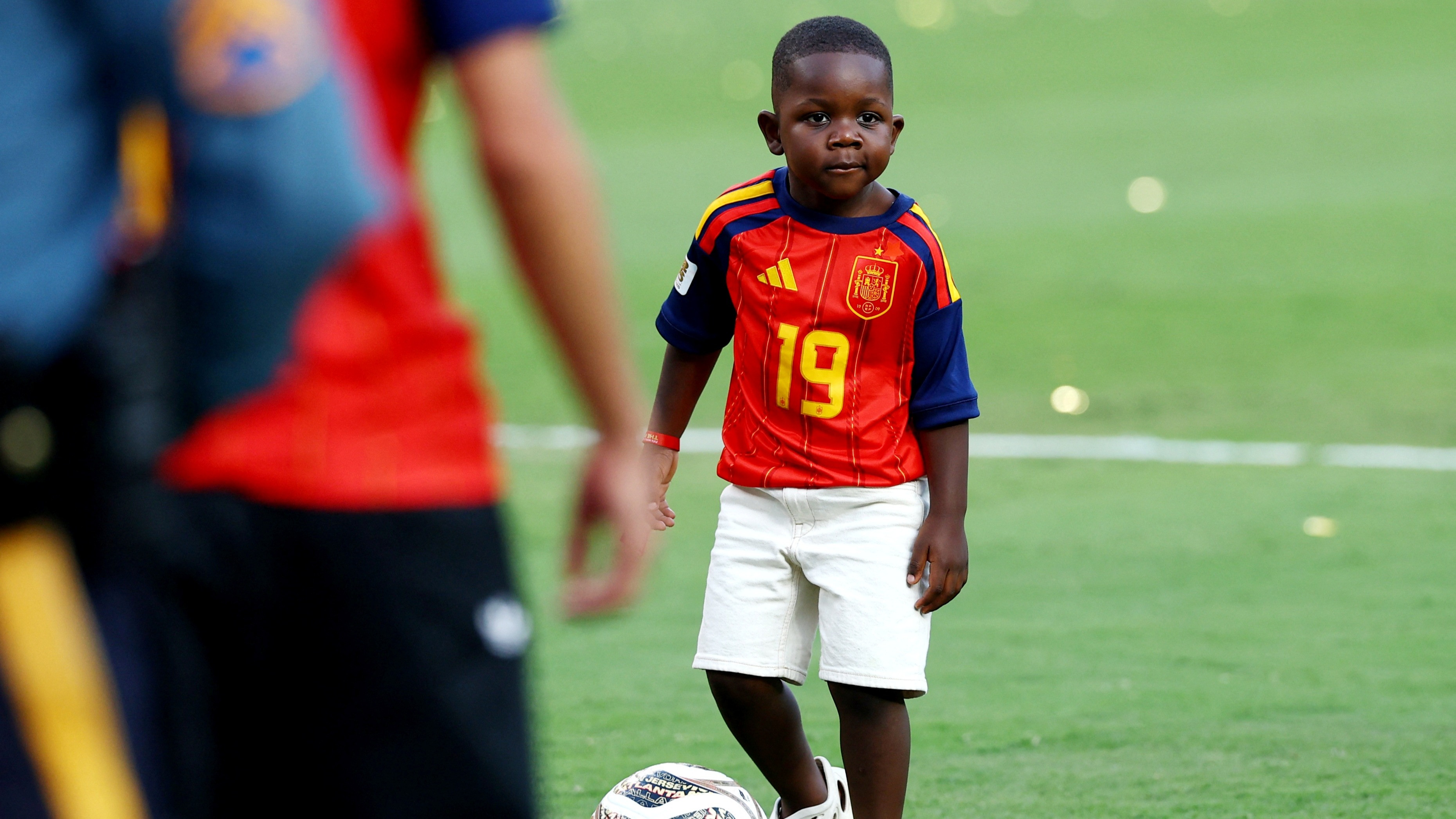 Adik Lamine Yamal, Keyne usai laga final Piala Dunia 2026 antara Spanyol vs Argentina.
