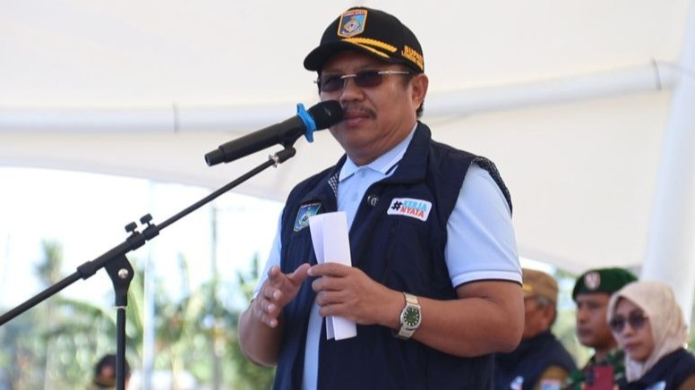 Bupati Lombok Barat, Lalu Ahmad Zaini.