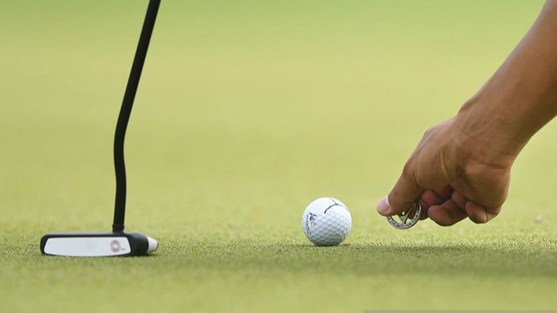 Ilustrasi olahraga golf.