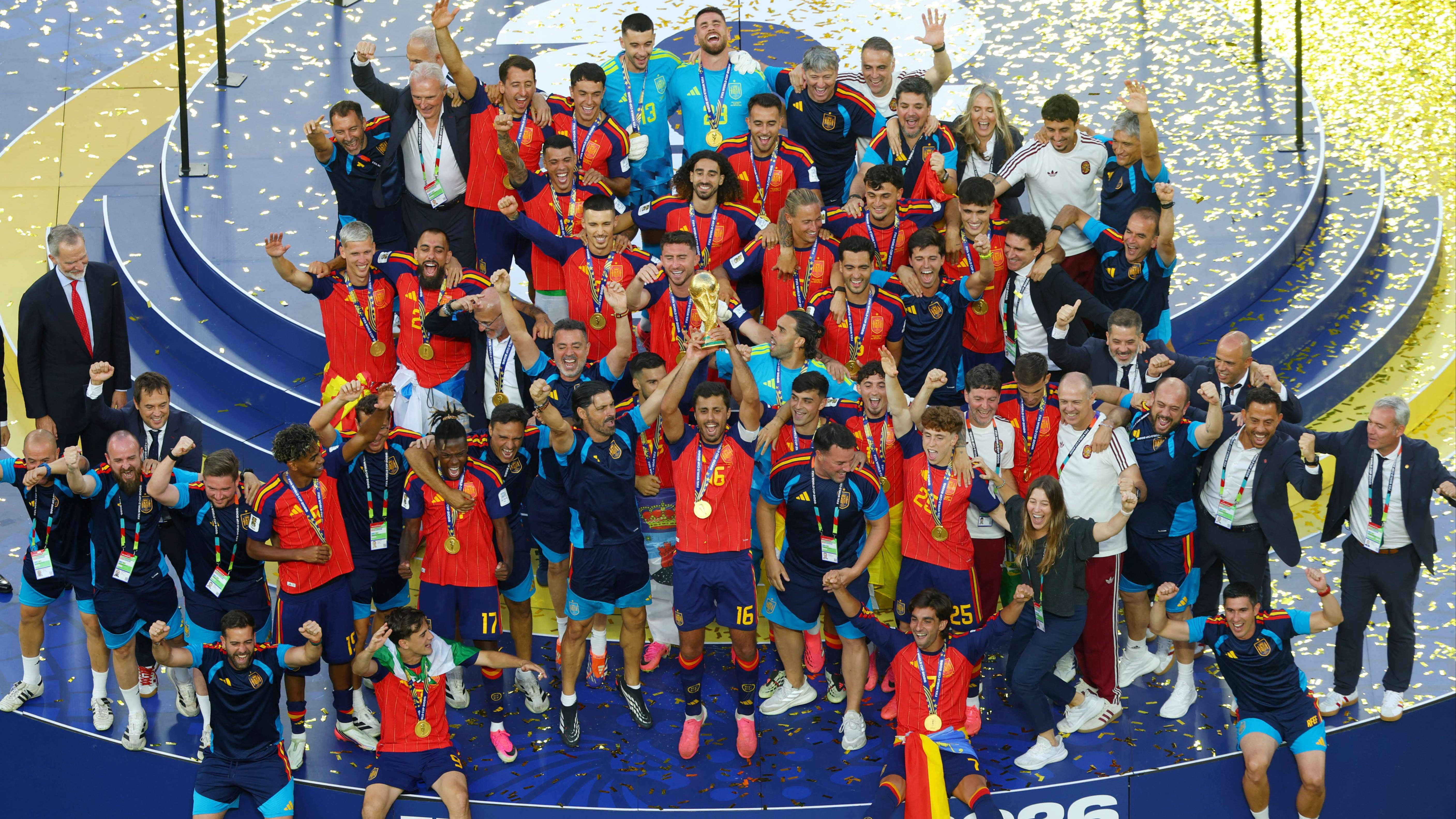 Timnas Spanyol menjadi Juara Piala Dunia 2026