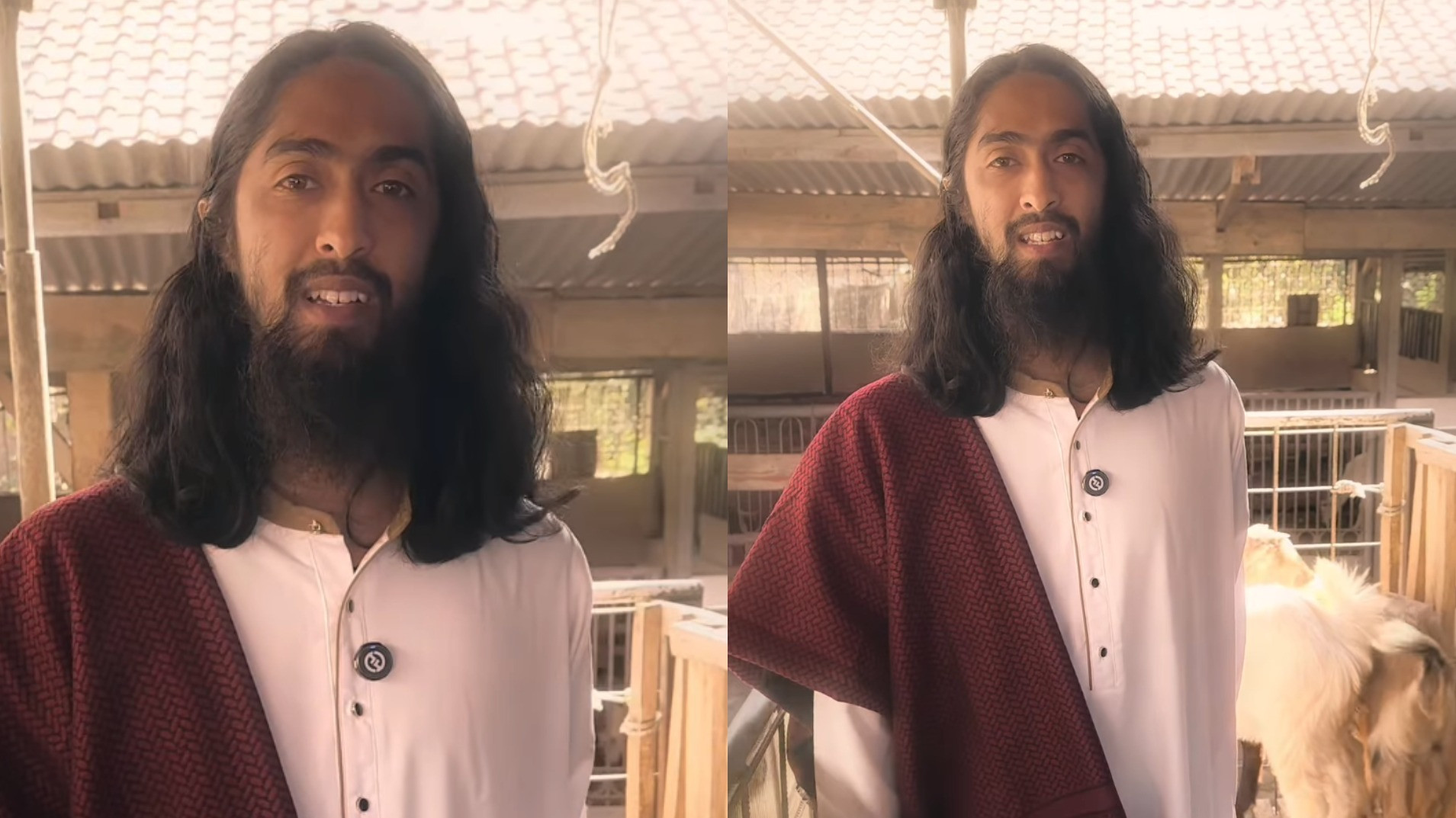 Viral! Pedagang Kambing Mirip Visualisasi Yesus, Baru 4 Hari Sudah Tembus 136 Ribu Followers, Bang Faiq: Teman-teman, InsyaAllah Bersama-sama Jadi Saksi
            - galeri foto