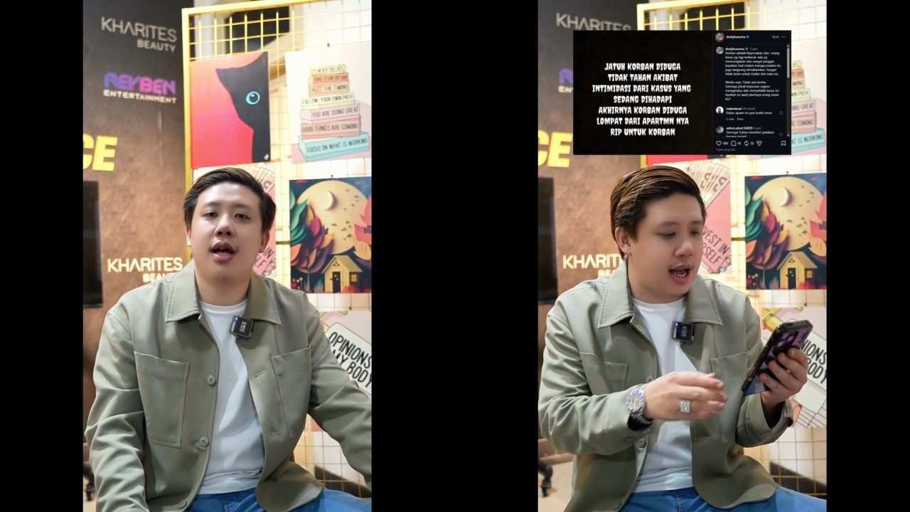 Pablo Benua Siap Bantu Keluarga Diduga Keponakan Hotman Paris yang Tewas Jatuh dari Lantai 46 Apartemen di Jaksel
            - galeri foto