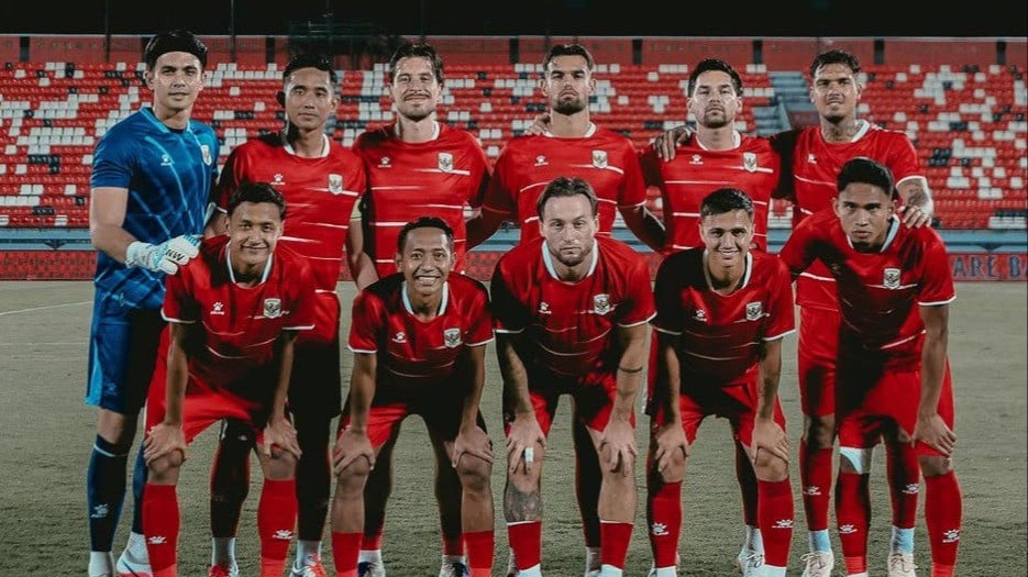 Timnas Indonesia menang 3-0 dari Bali United