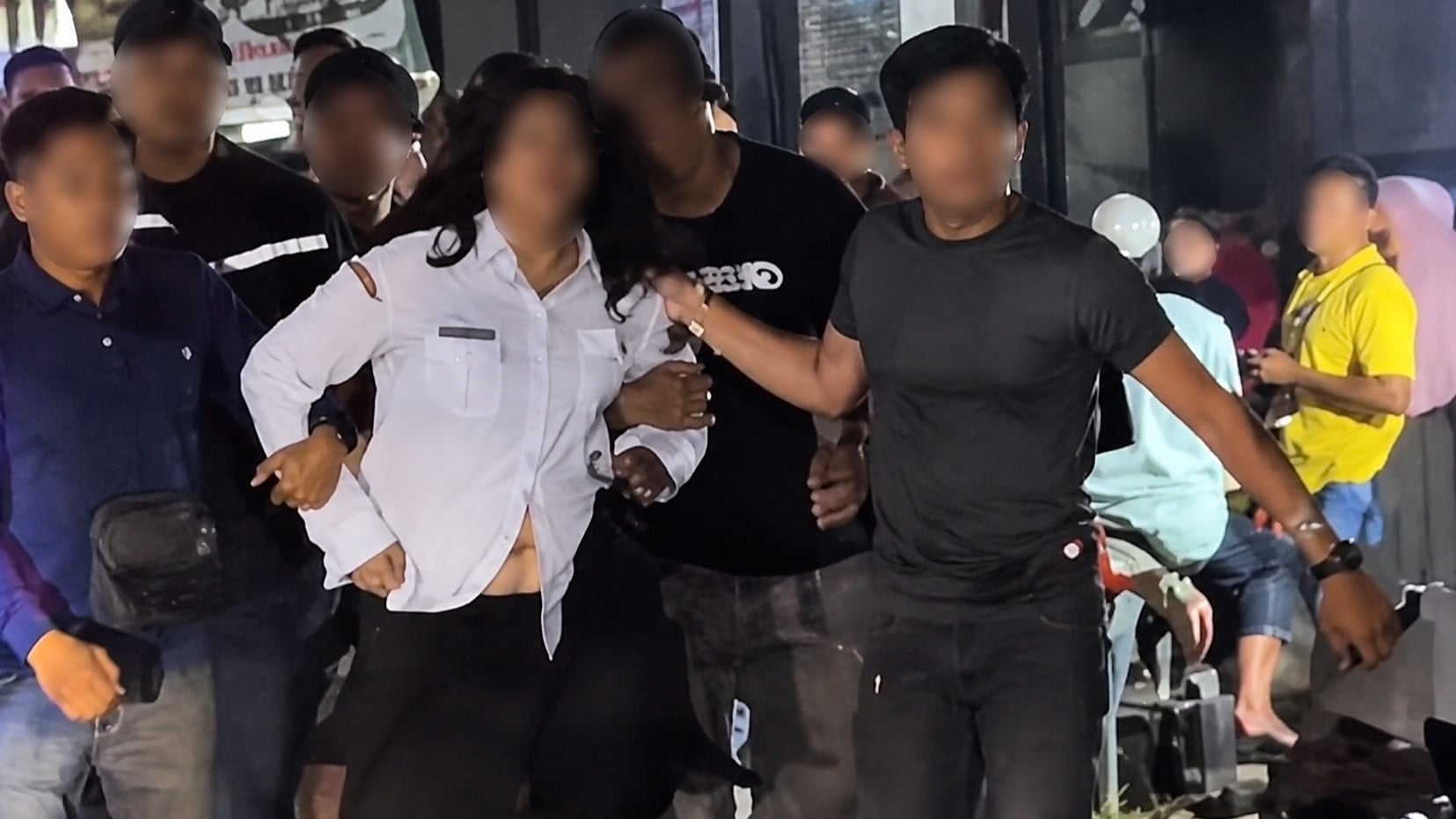 Video oknum guru PNS perempuan dibawa aparat ke kantor polisi di Tanjungbalai viral di media sosial