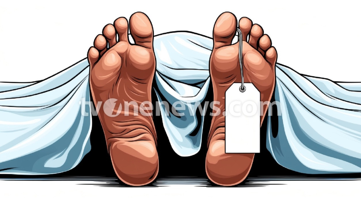 Ilustrasi jasad korban bunuh diri