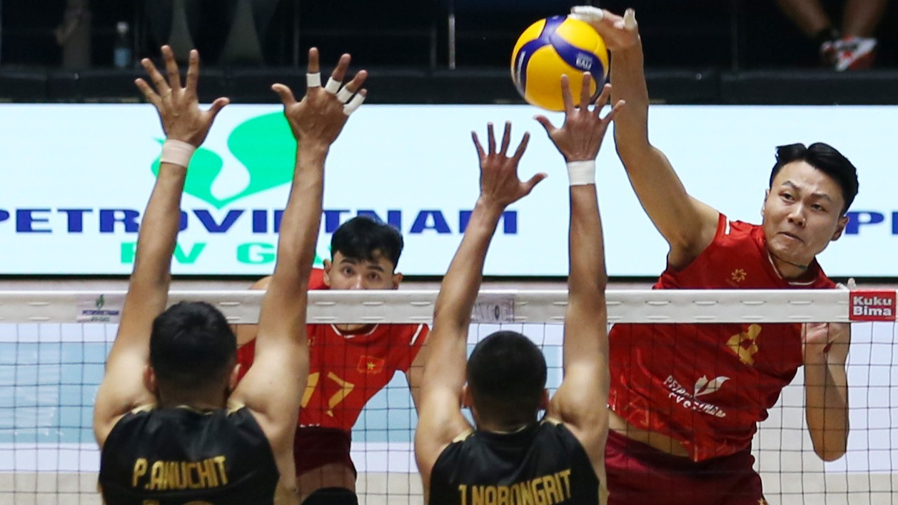 Timnas Voli Thailand vs Vietnam  di SEA V Cup 2026
