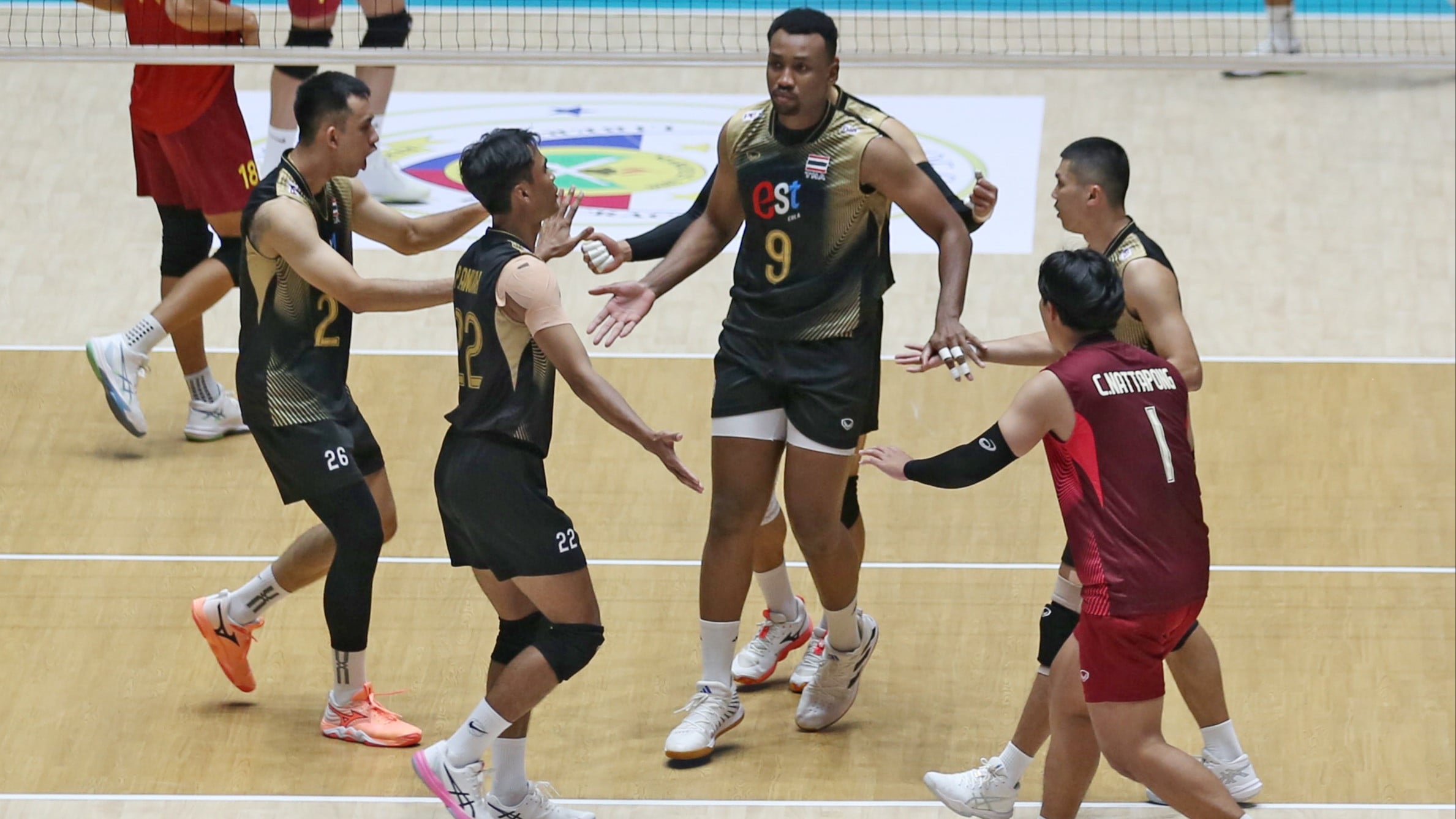 Timnas Voli Tahiland di SEA V Cup 2026