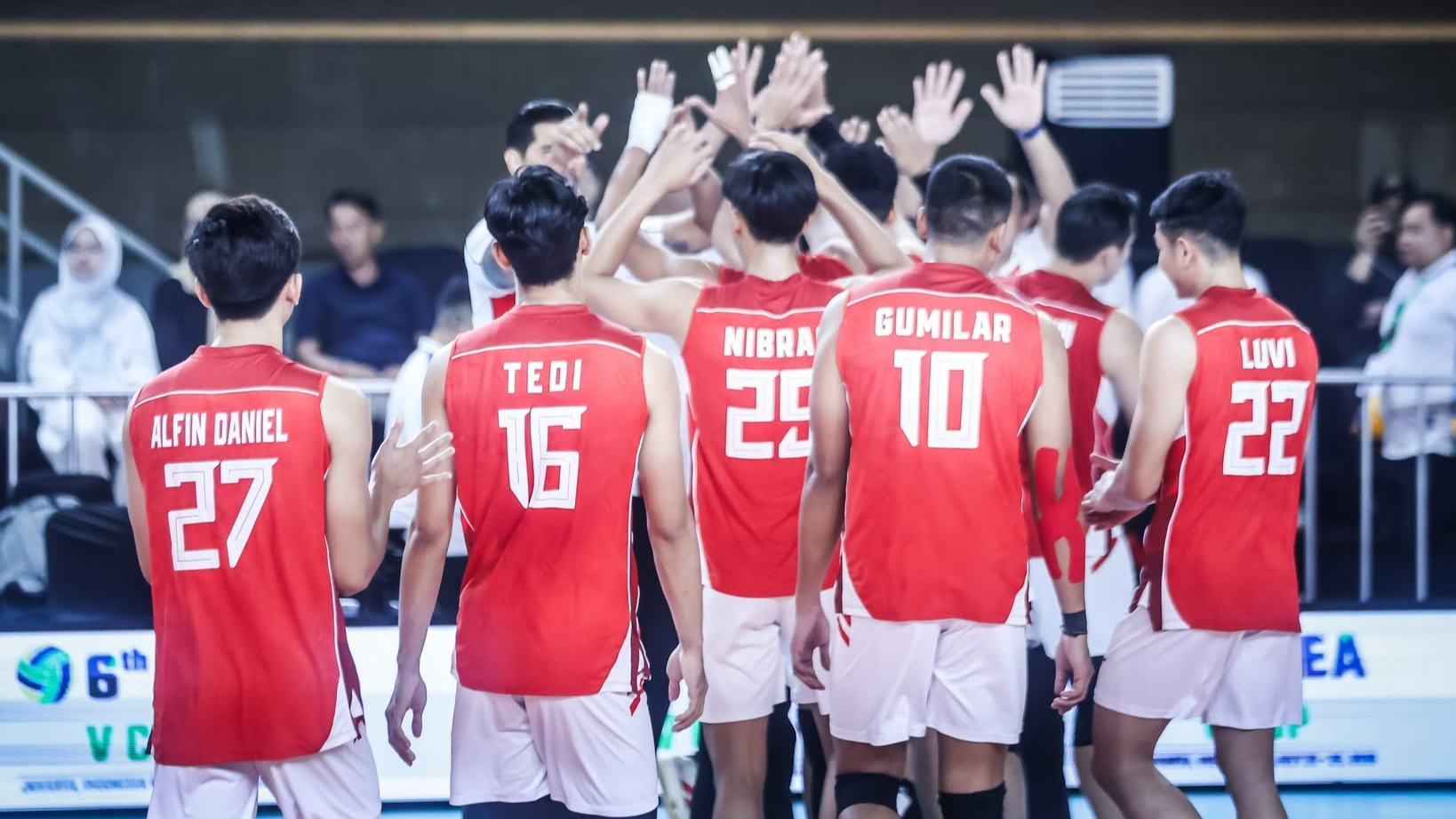 Timnas Voli Indonesia di SEA V Cup 2026
