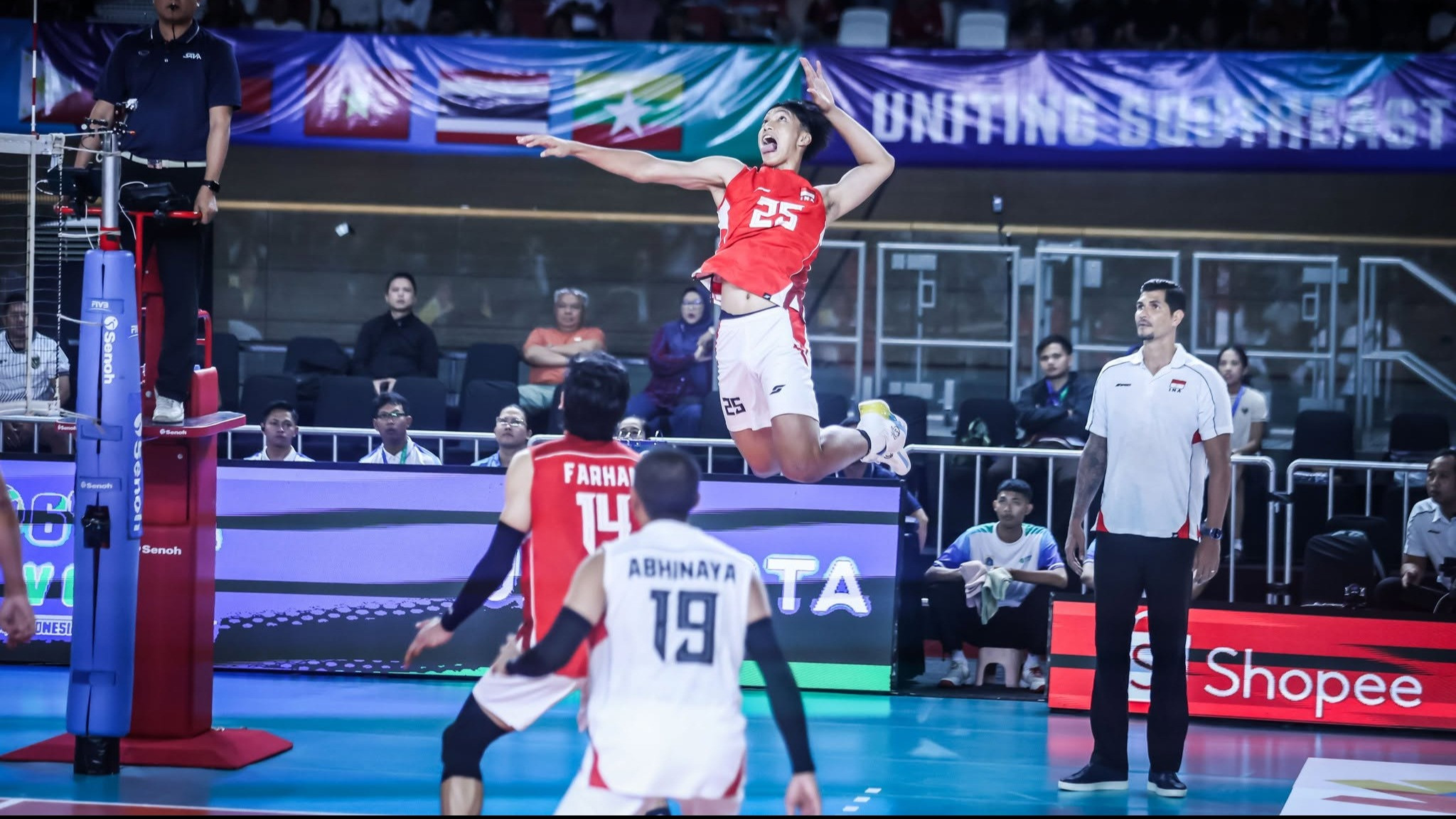Pemain Timnas Voli Indonesia, Fauzan NIbras di SEA V Cup 2026