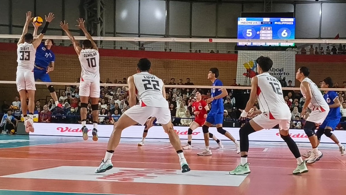 Timnas Voli Indonesia vs Filipina di SEA V Cup 2026