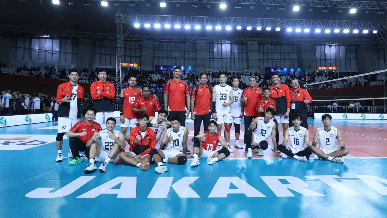 TImnas Voli Indonesia di SEA V Cup 2026