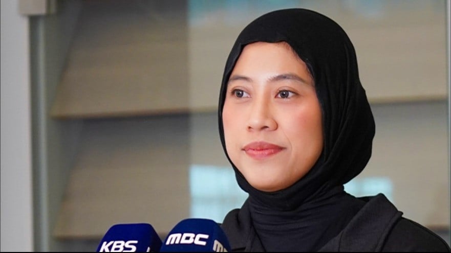 Megawati Hangestri tiba di Korea Selatan