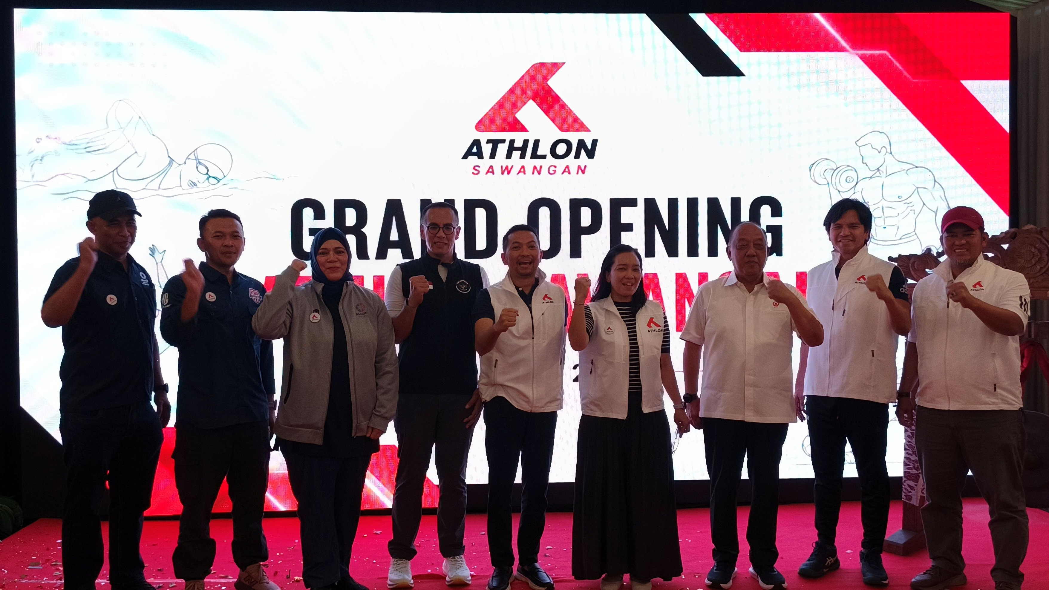 Acara Peresmian Athlon Sawangan