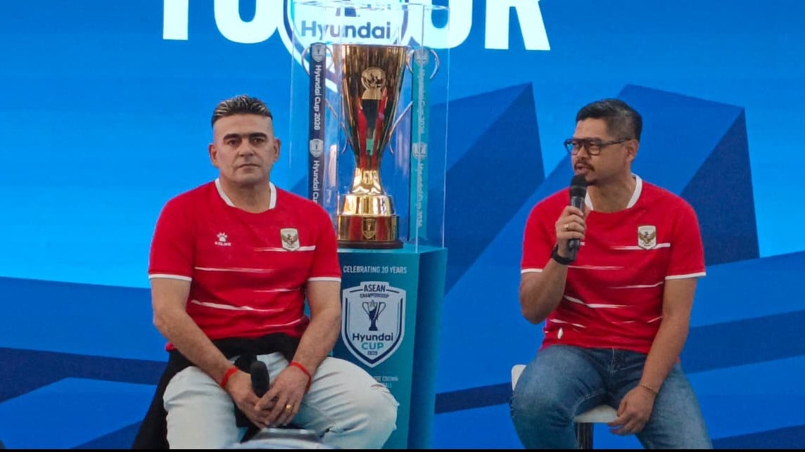 Dua Legenda Timnas Indonesia, Cristian Gonzales dan Bambang Pamungkas