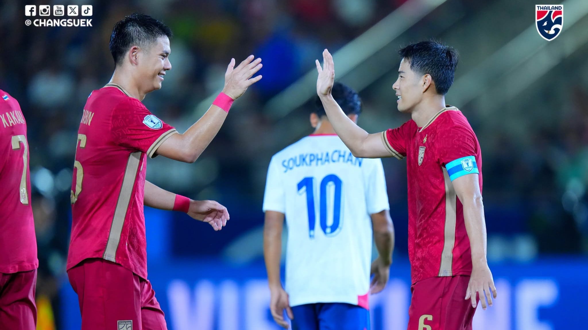 Thailand menang dari Laos