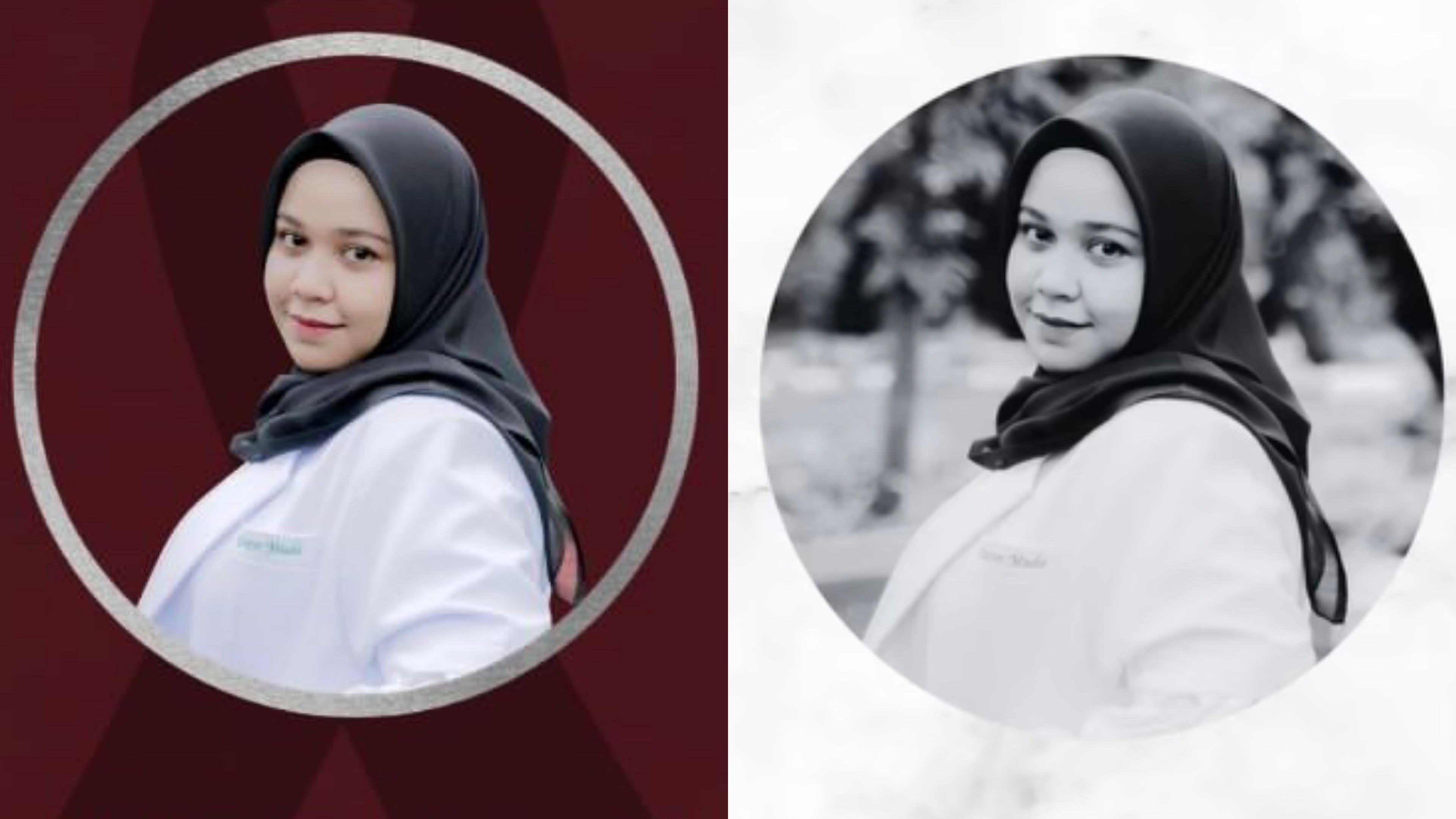 Foto dr Siti Zahra Maghfira yang Viral di Medsos
