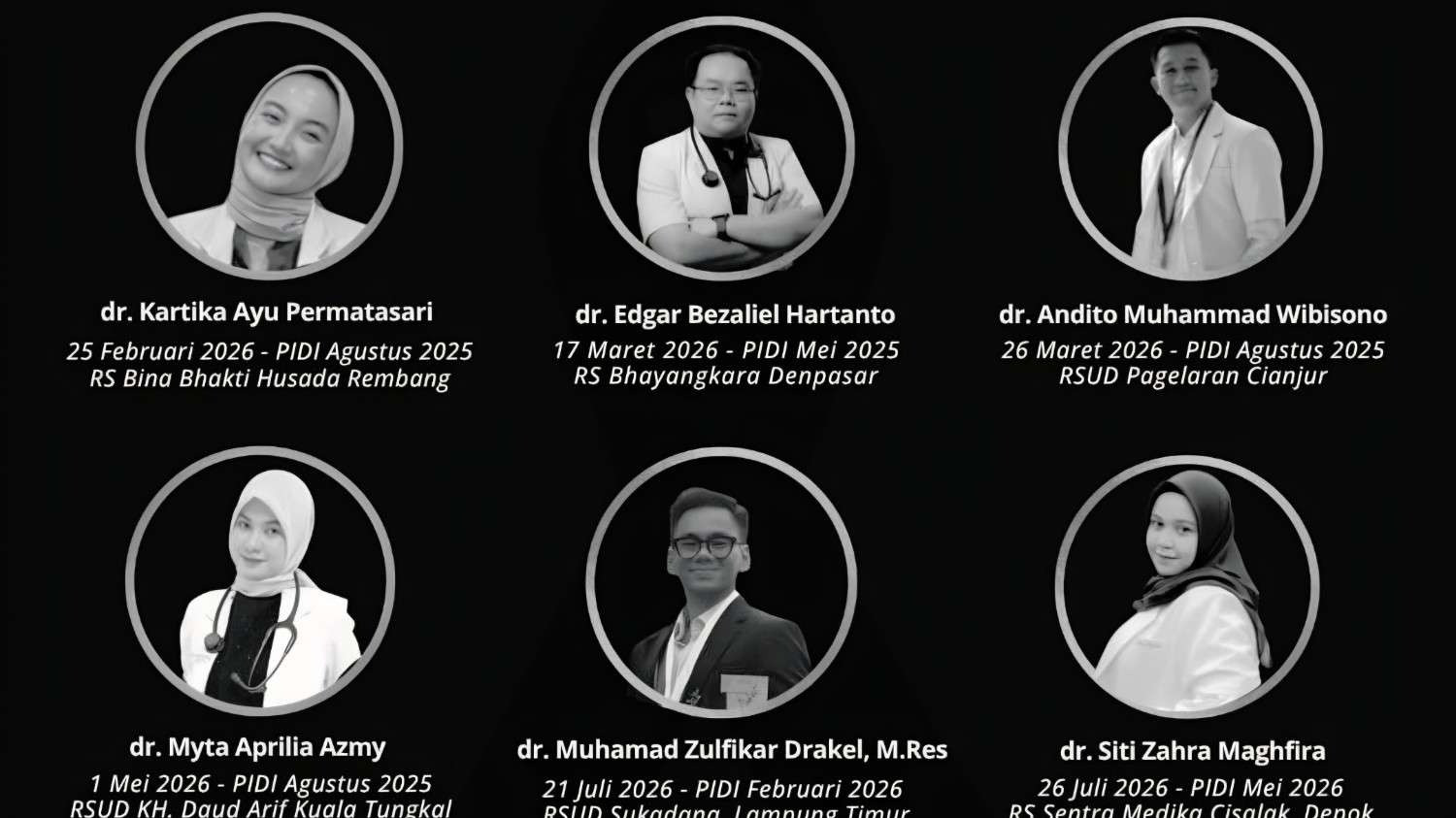 Daftar Dokter Internship Meninggal