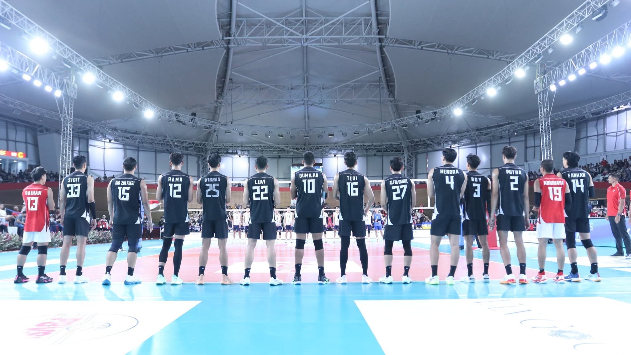 Timnas Voli Indonesia di SEA V Cup 2026