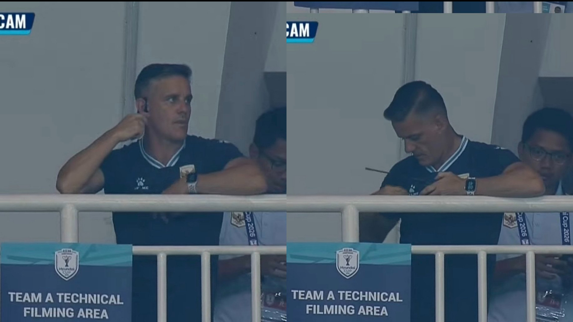 John Herdman di laga Timnas Indonesia vs Kamboja Piala AFF 2026