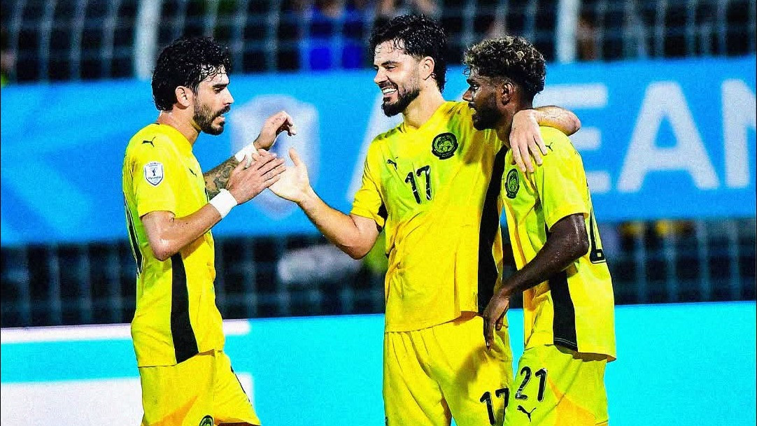 Timnas Malaysia menang dari Laos