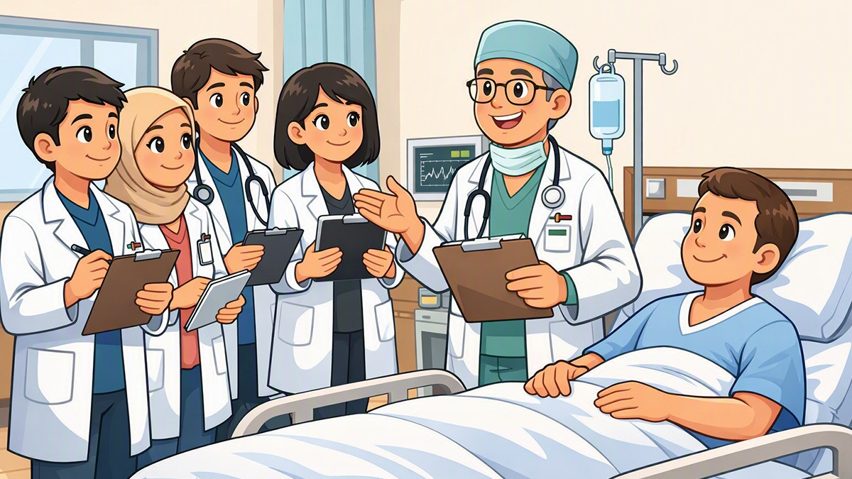 Ilustrasi Dokter Peserta Internship