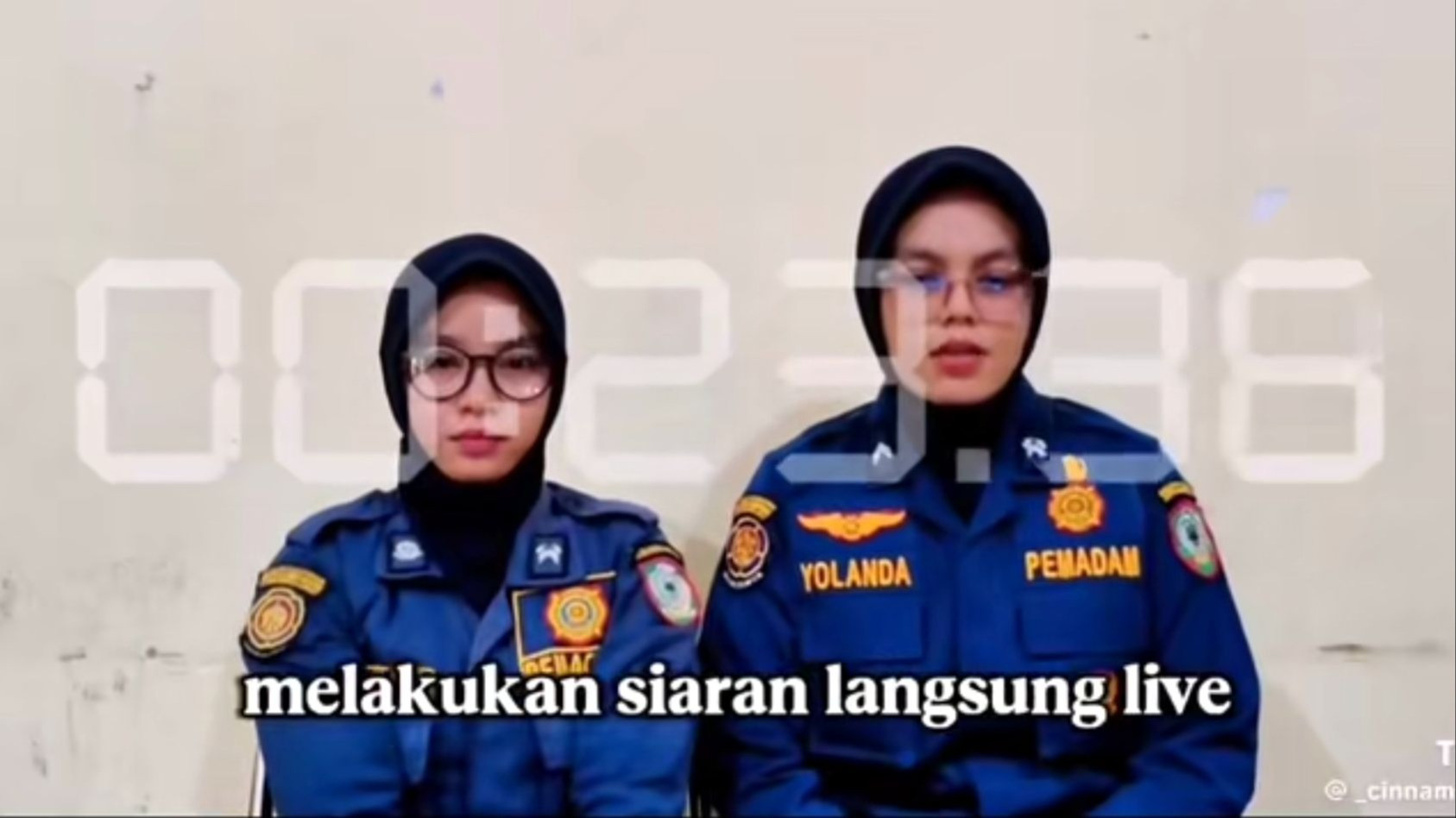 Klarifikasi Oknum Damkar/ Oknum ASN Viral Live saat Jam Kerja