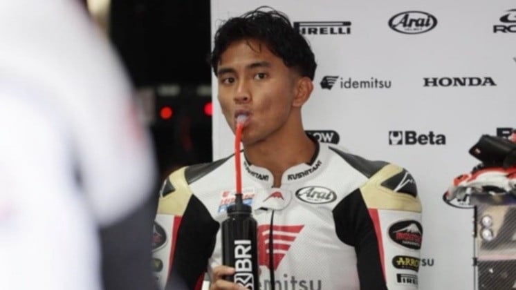 Pembalap Moto2 asal Indonesia, Mario Aji