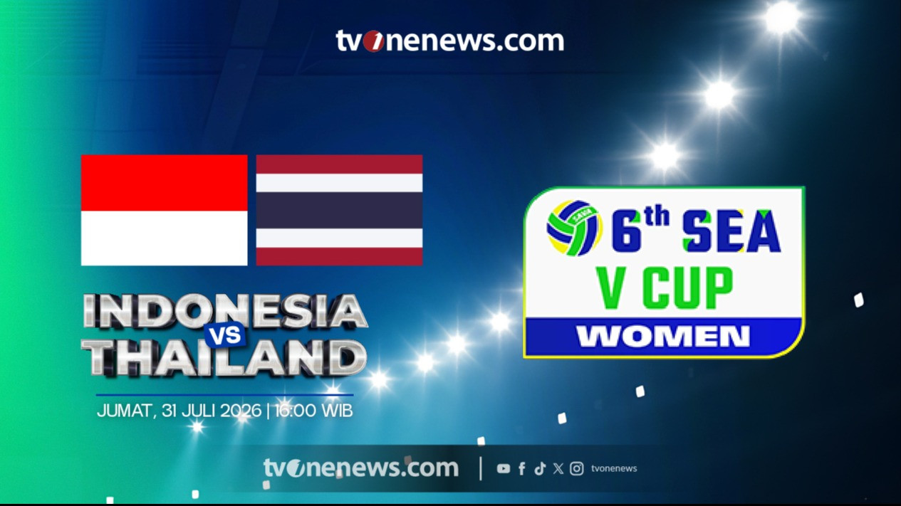 Timnas Voli Putri Indonesia vs Thailan di SEA V Cup 2026