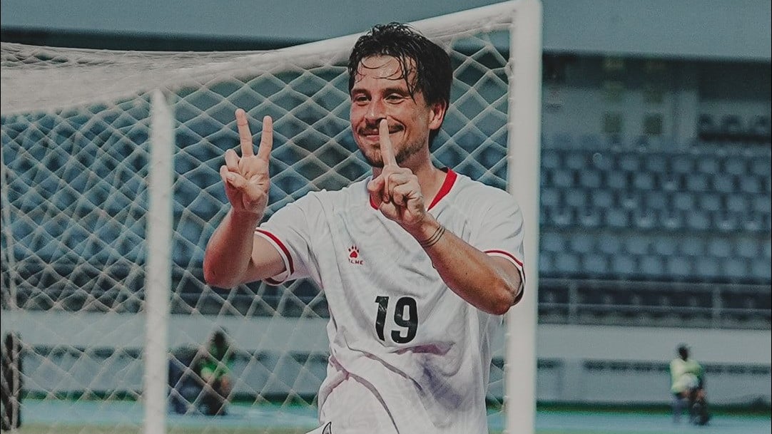 Thom Haye usai Cetak Gol Buat Timnas Indonesia di Piala AFF 2026