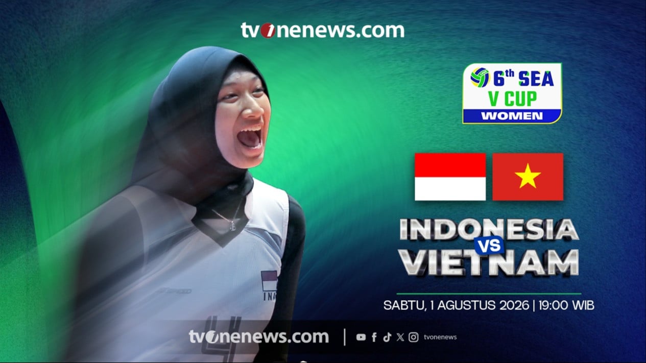 Timnas Voli Putri Indonesia vs Vietnam di SEA V Cup 2026