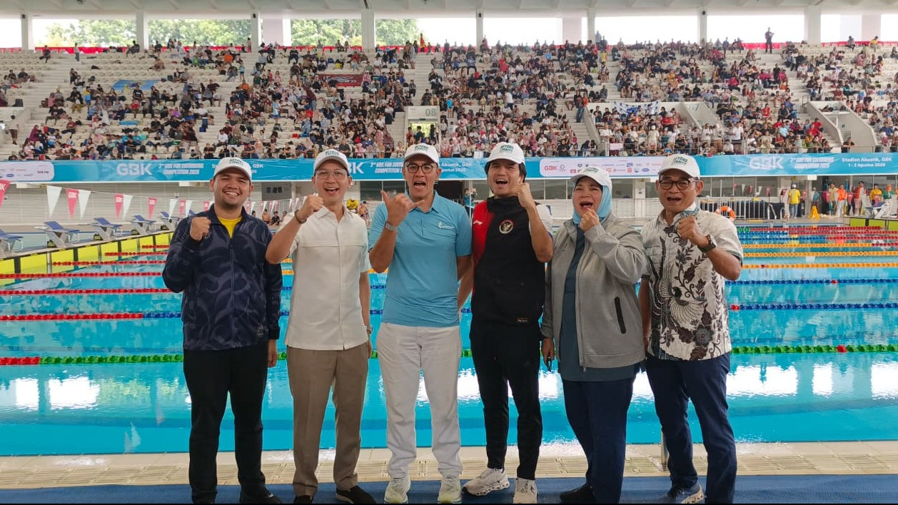 Pembukaan Ajang 3rd GBK Fun Swimming Competition 2026