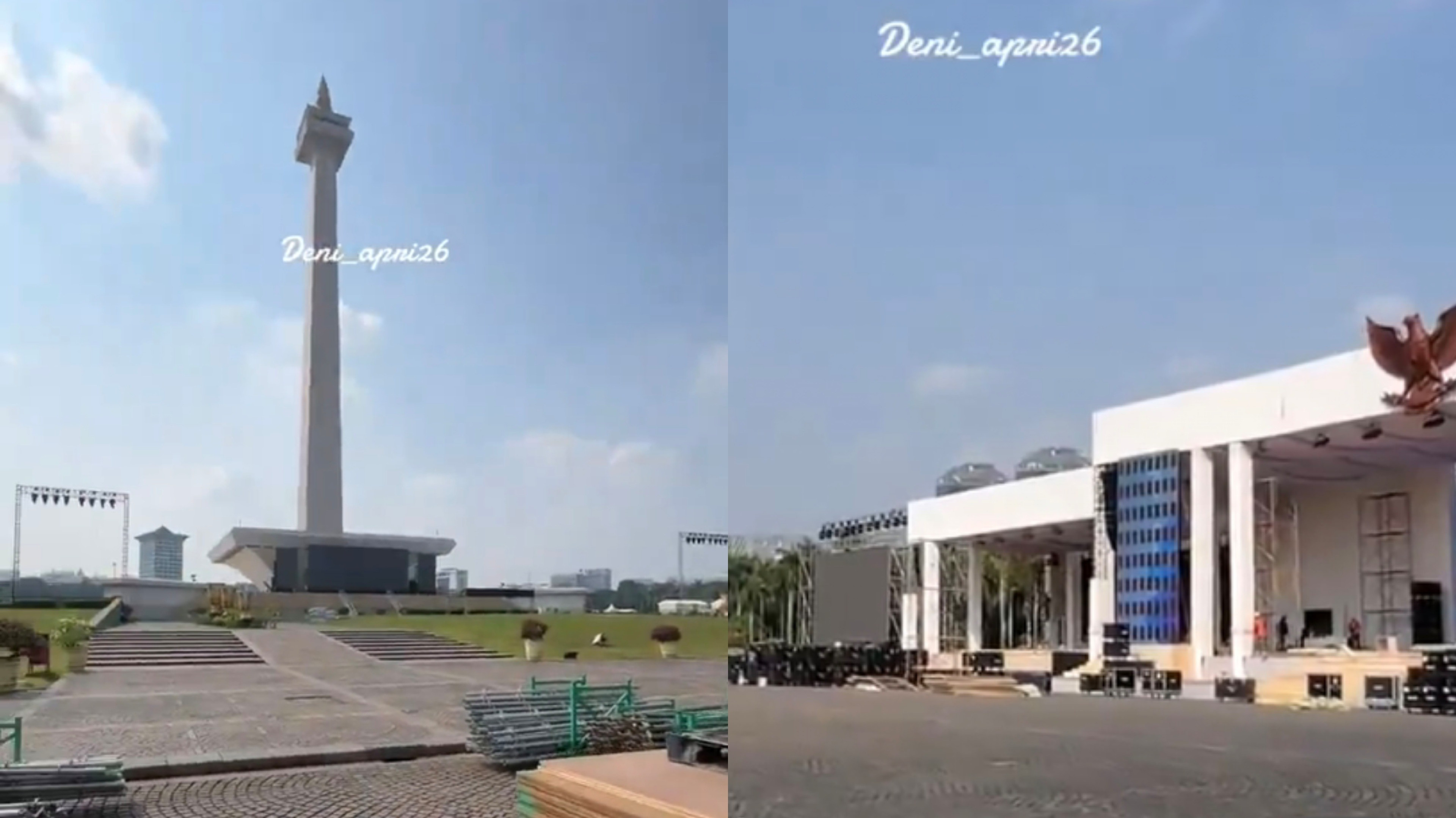 Viral Video Suasana Monas