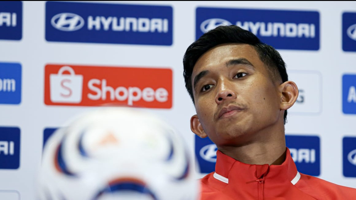 Kapten Timnas Indonesia Rizky Ridho