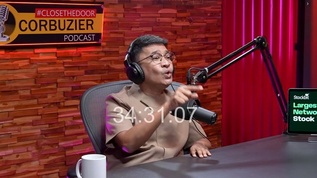 Ruben Onsu di podcast Deddy Corbuzier
