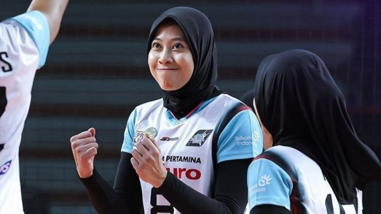 Megawati Hangestri saat Memperkuat Jakarta Pertamina Enduro